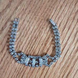 Antique crystal bracelet